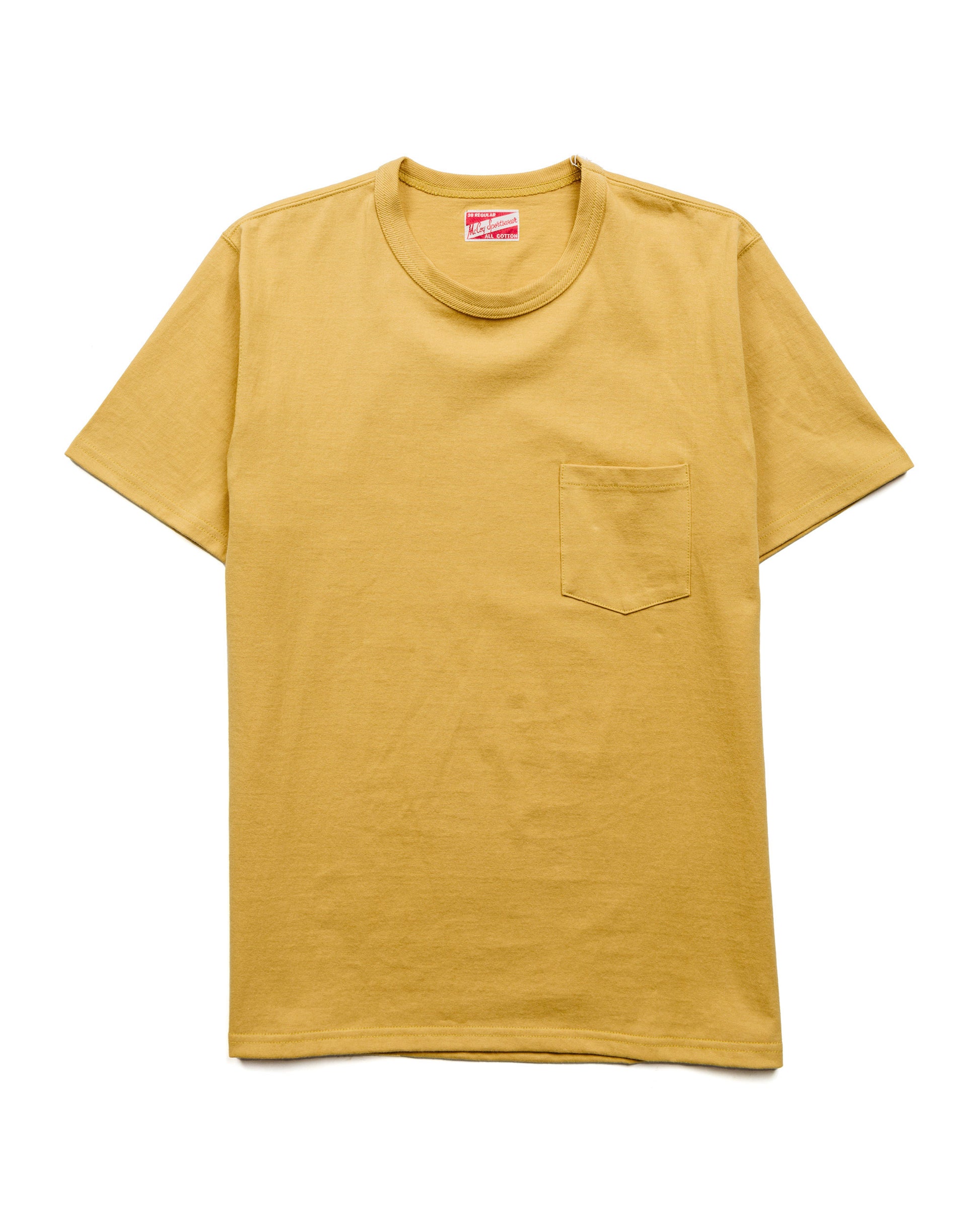 lost & found The Real McCoy's The Real McCoy's MC22006 Pocket Tee Corn