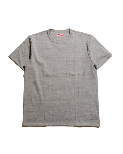 lost & found The Real McCoy's The Real McCoy's MC22006 Pocket Tee Gray