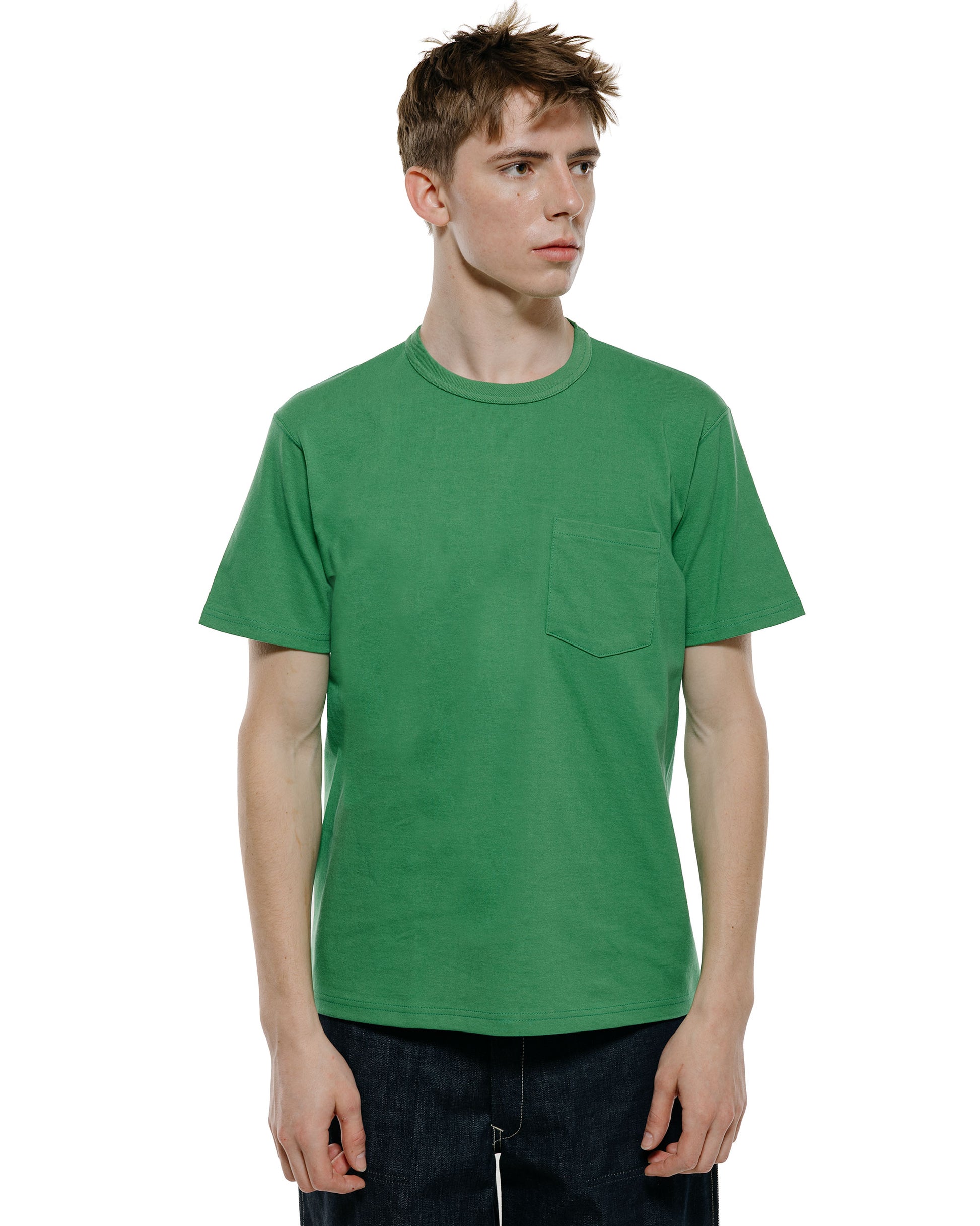 lost & found The Real McCoy's The Real McCoy's MC22006 Pocket Tee Kelly Green