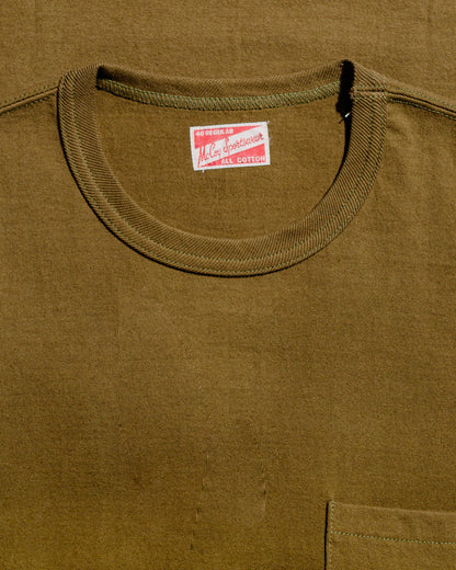 lost & found The Real McCoy's The Real McCoy's MC22006 Pocket Tee Olive
