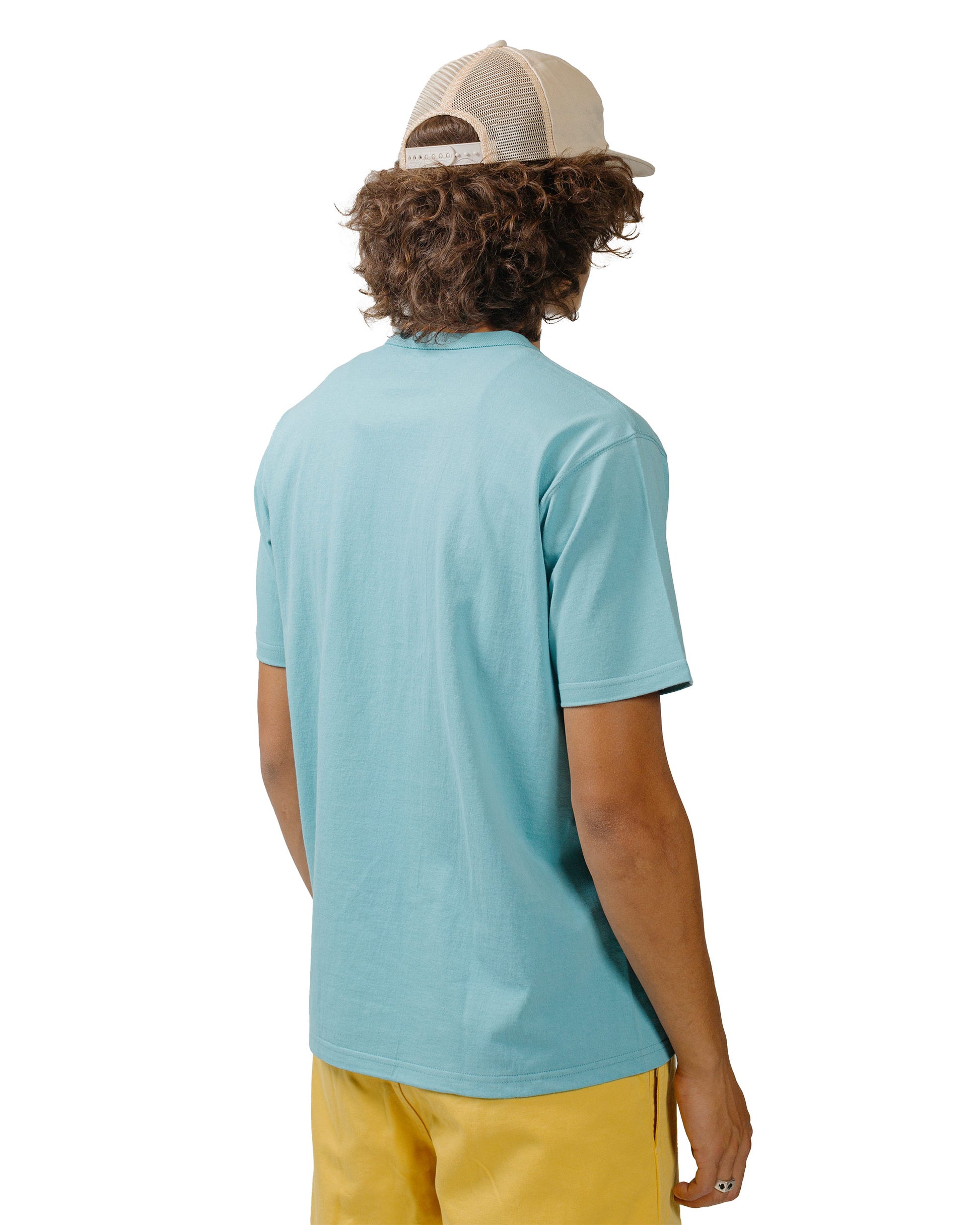 lost & found The Real McCoy's The Real McCoy's MC22006 Pocket Tee Teal