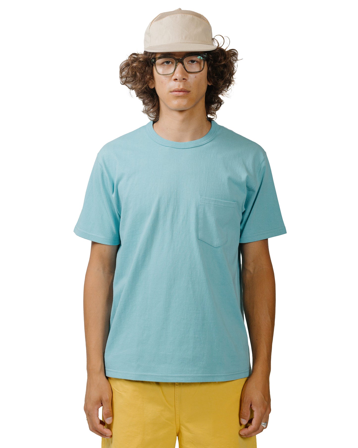 lost & found The Real McCoy's The Real McCoy's MC22006 Pocket Tee Teal