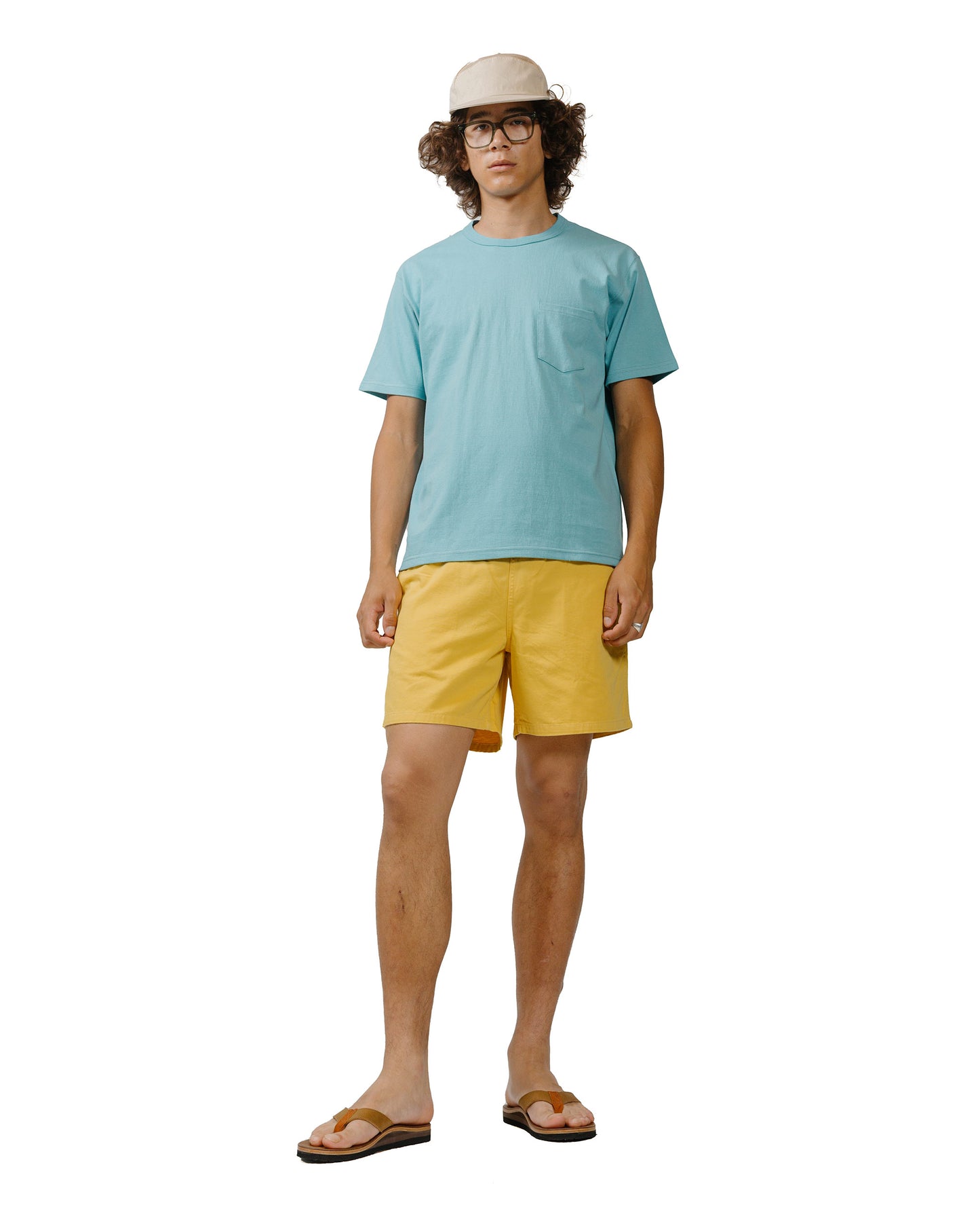 lost & found The Real McCoy's The Real McCoy's MC22006 Pocket Tee Teal