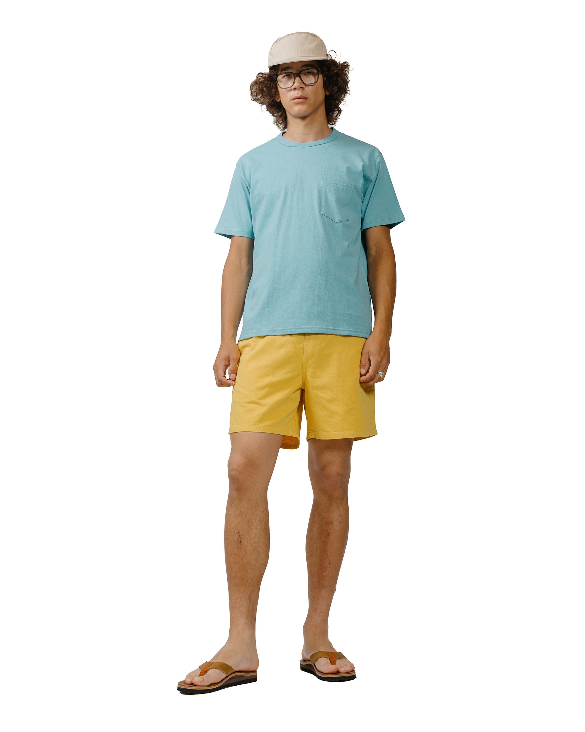 lost & found The Real McCoy's The Real McCoy's MC22006 Pocket Tee Teal