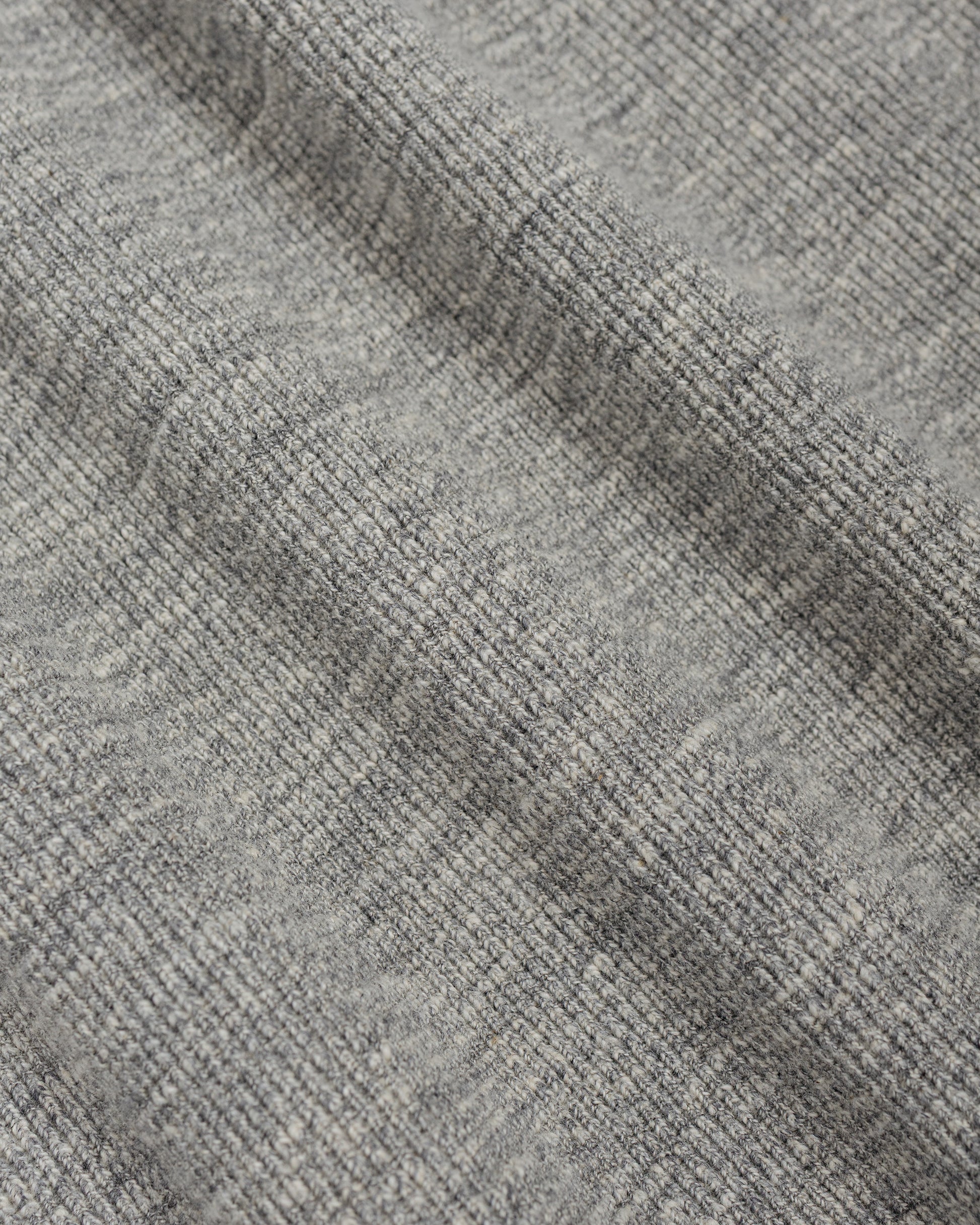 lost & found The Real McCoy's The Real McCoy's MC22120 Western Cardigan Stitch Henley Shirt Gray