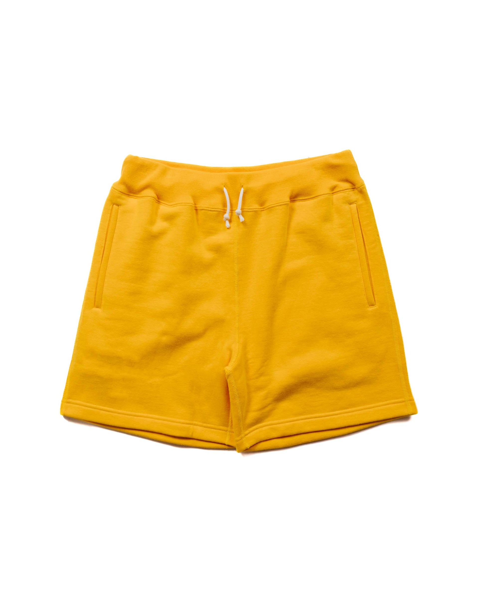 lost & found The Real McCoy's The Real McCoy's MC23013 9oz. Loopwheel Sweatshorts Yellow