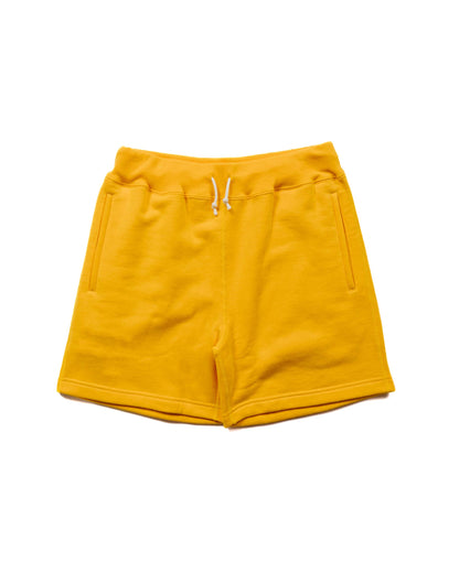 lost & found The Real McCoy's The Real McCoy's MC23013 9oz. Loopwheel Sweatshorts Yellow