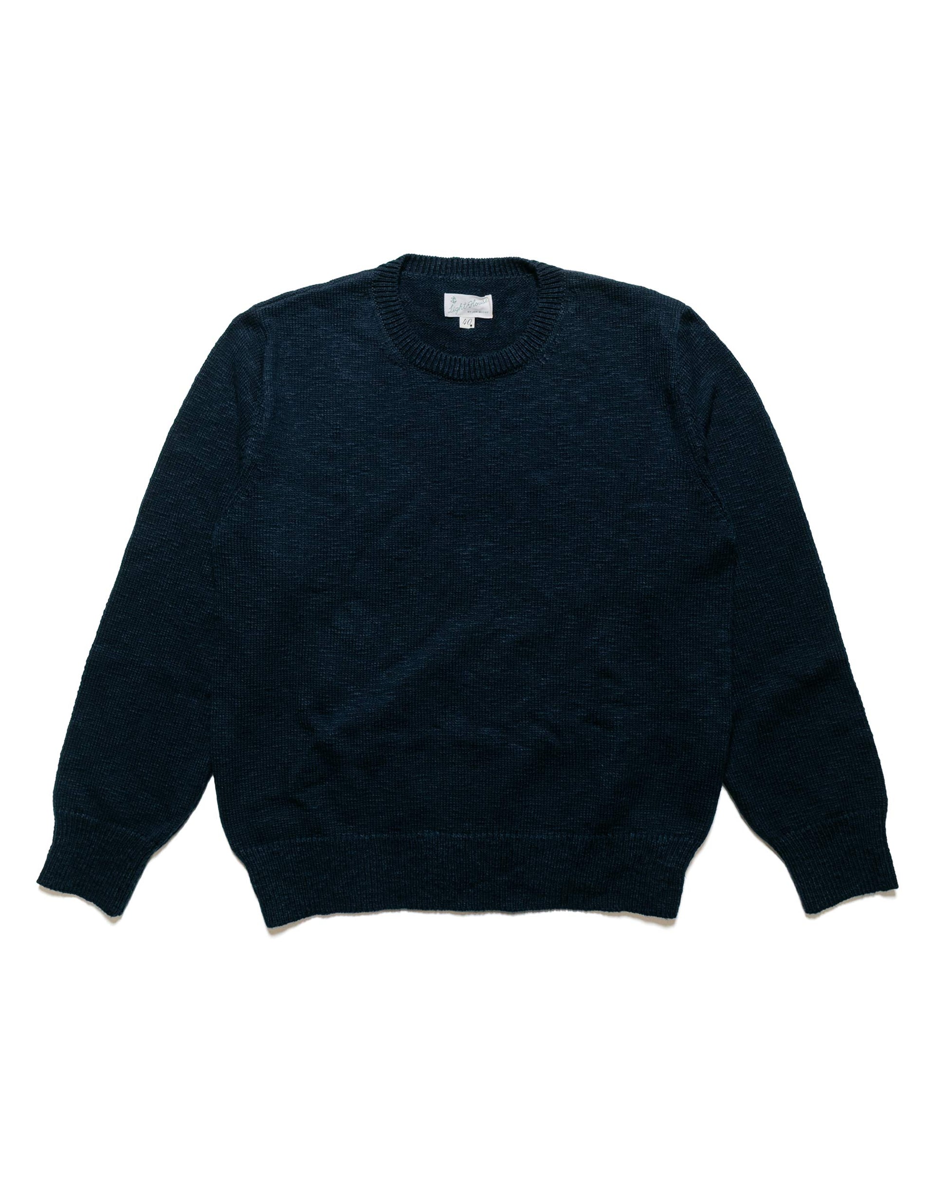 lost & found The Real McCoy's The Real McCoy's MC23014 Cotton Crewneck Sweater Ink Blue
