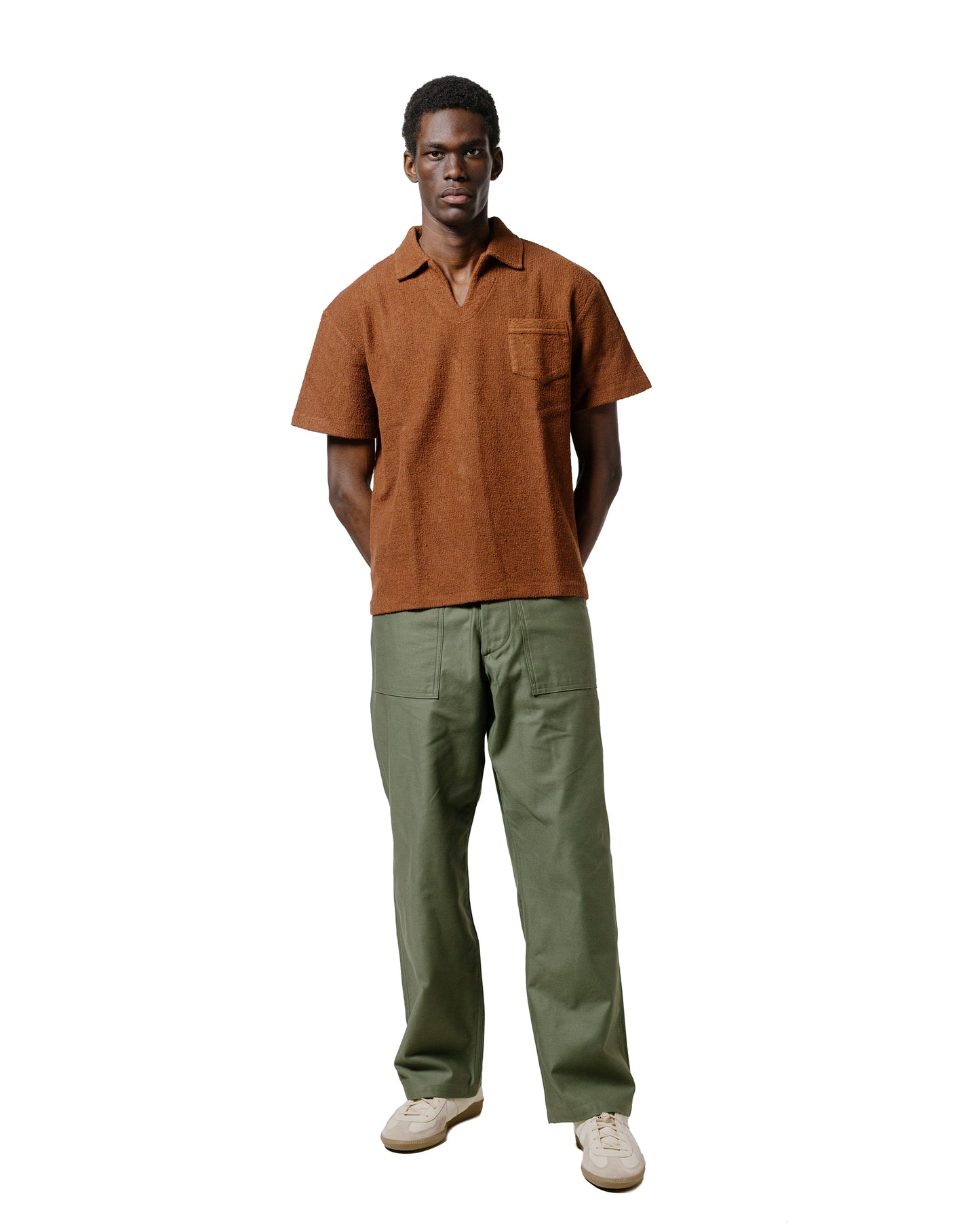 lost & found The Real McCoy's The Real McCoy's MC23017 Cotton Pile Skipper Brown