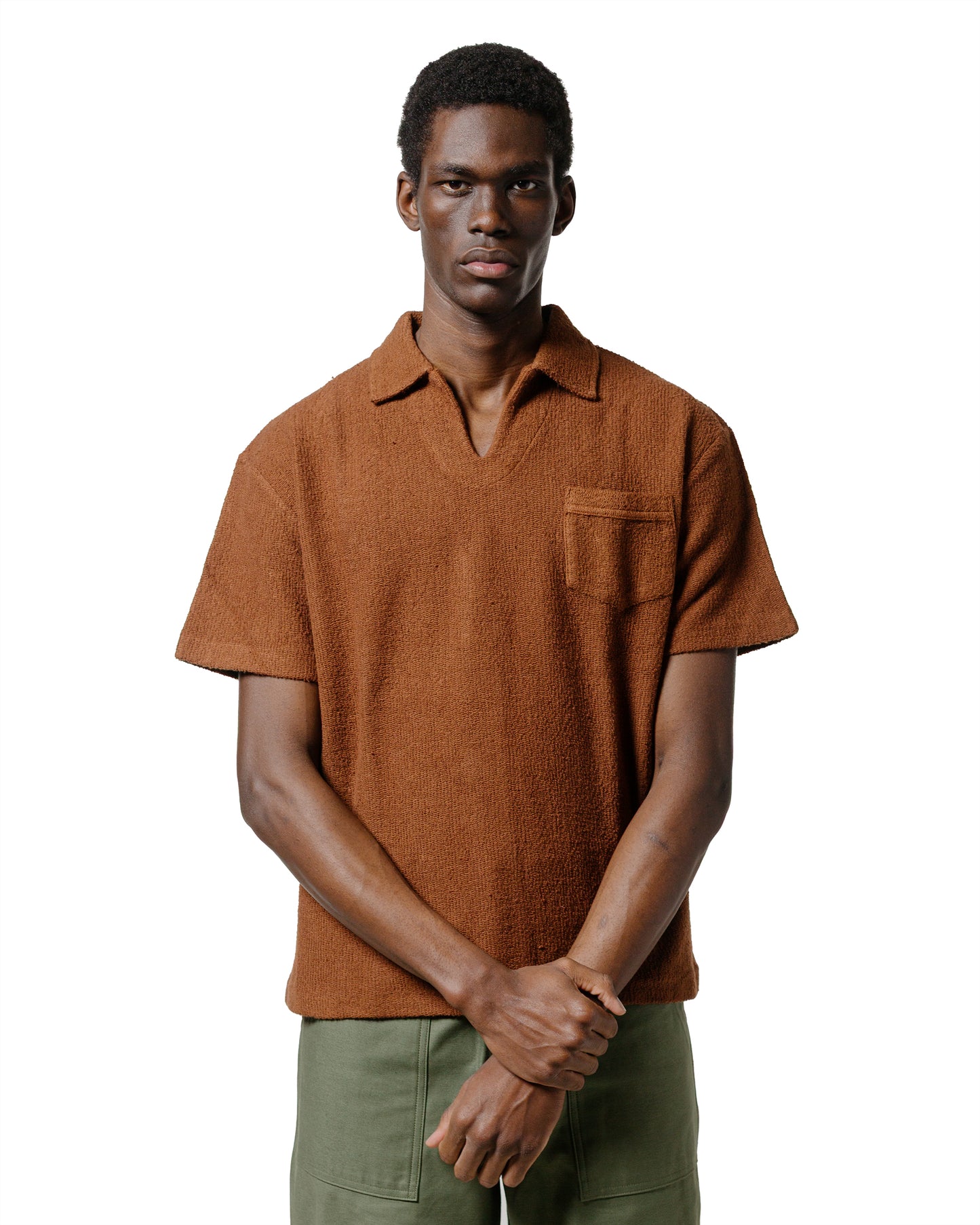 lost & found The Real McCoy's The Real McCoy's MC23017 Cotton Pile Skipper Brown