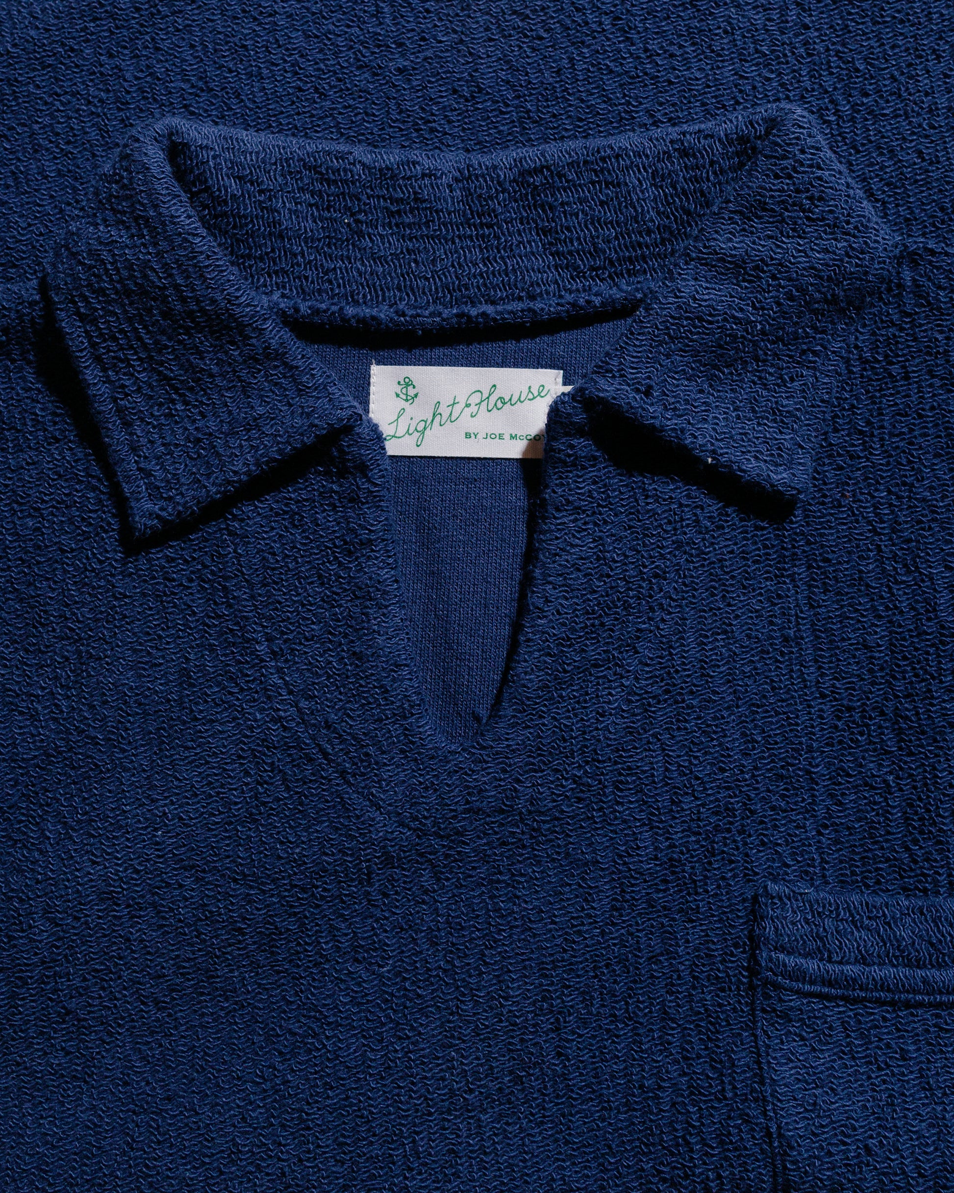 lost & found The Real McCoy's The Real McCoy's MC23017 Cotton Pile Skipper Navy