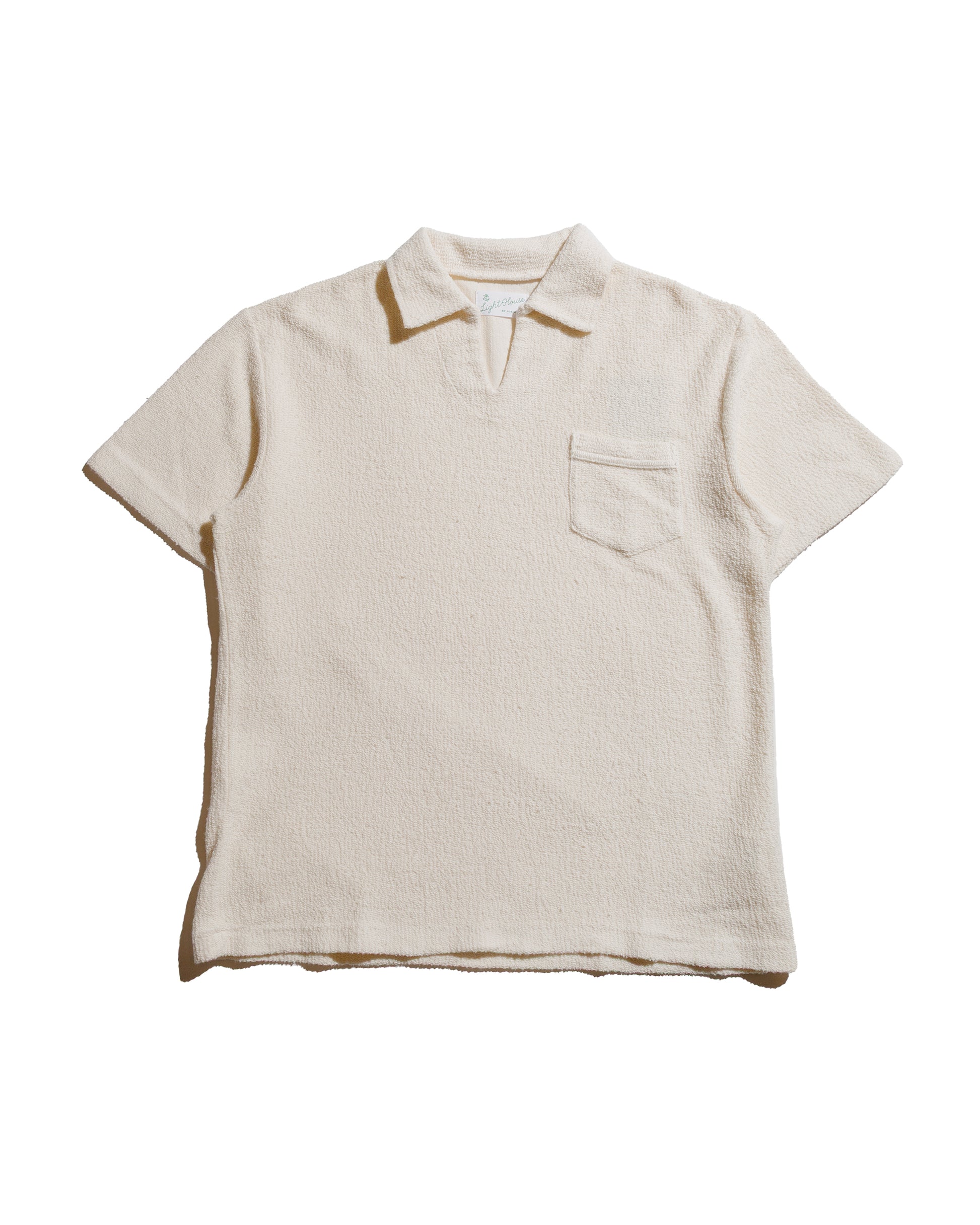 lost & found The Real McCoy's The Real McCoy's MC23017 Cotton Pile Skipper White