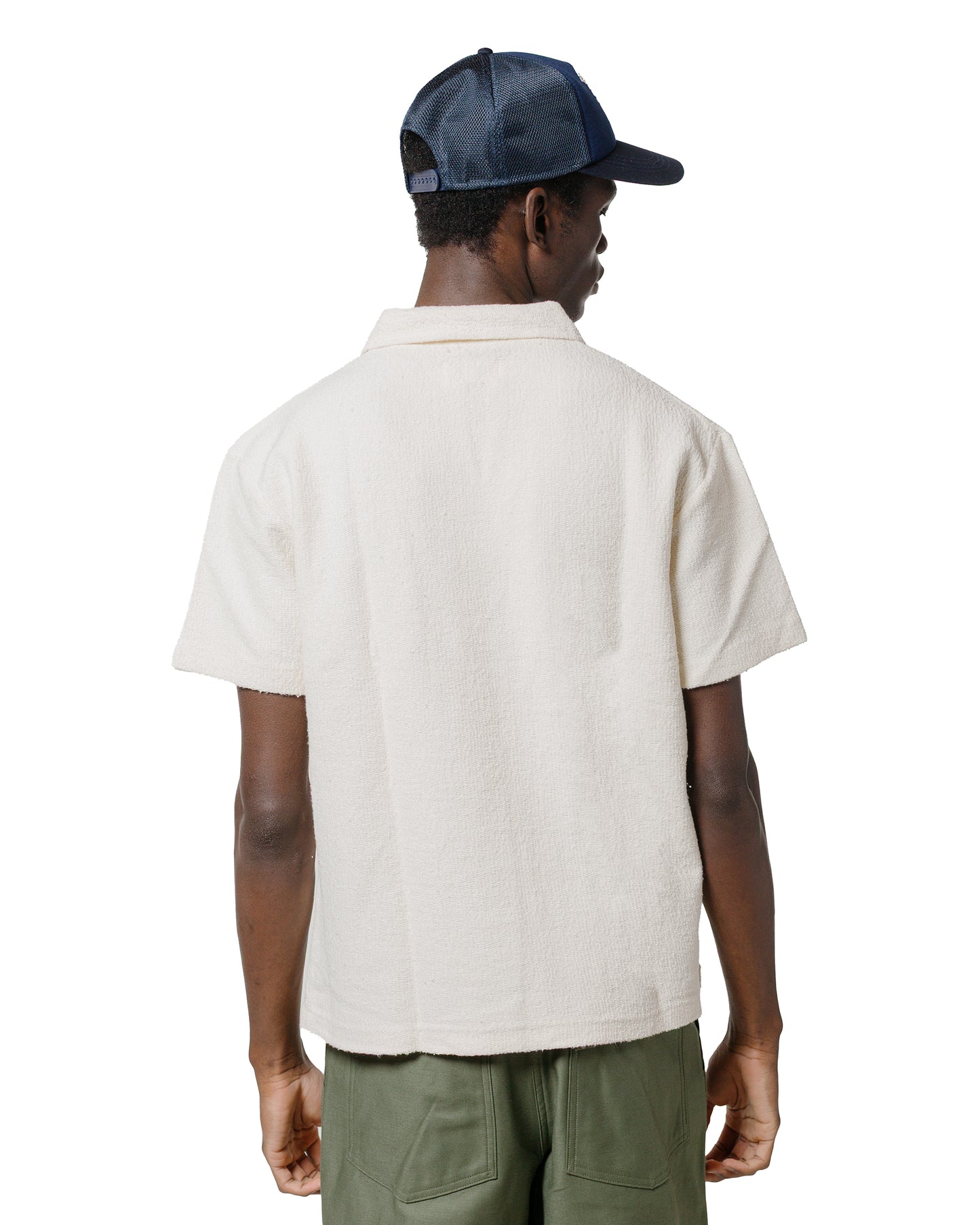 lost & found The Real McCoy's The Real McCoy's MC23017 Cotton Pile Skipper White
