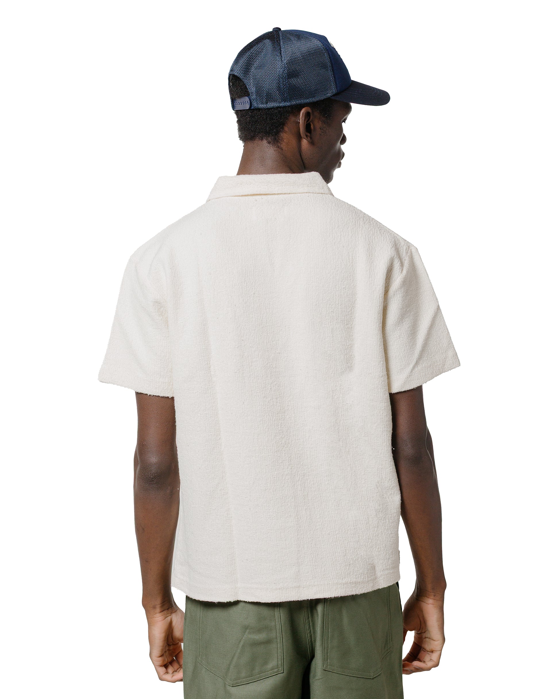 lost & found The Real McCoy's The Real McCoy's MC23017 Cotton Pile Skipper White