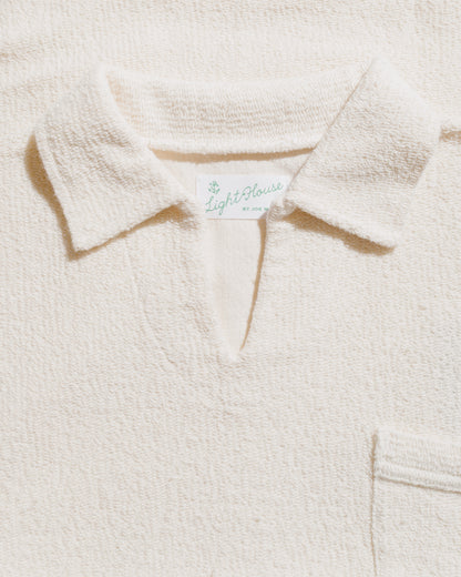 lost & found The Real McCoy's The Real McCoy's MC23017 Cotton Pile Skipper White