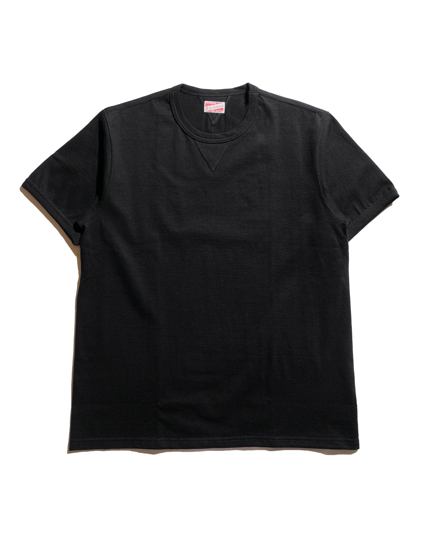 lost & found The Real McCoy's The Real McCoy's MC23020 Gusset Tee Black