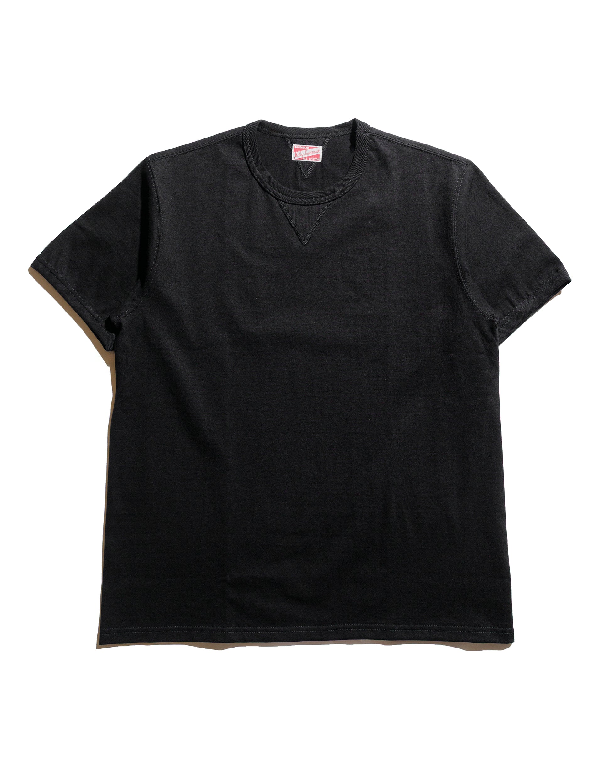 lost & found The Real McCoy's The Real McCoy's MC23020 Gusset Tee Black