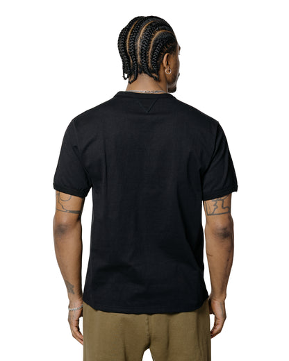lost & found The Real McCoy's The Real McCoy's MC23020 Gusset Tee Black