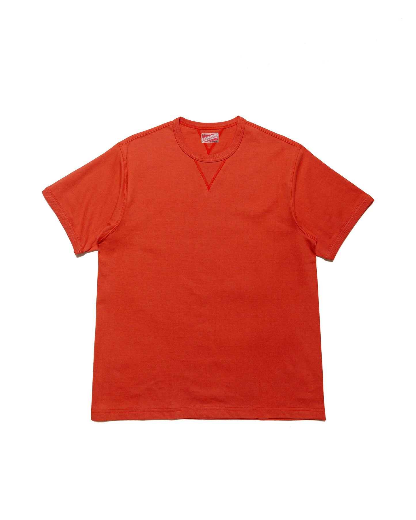 lost & found The Real McCoy's The Real McCoy's MC23020 Gusset Tee Scarlet