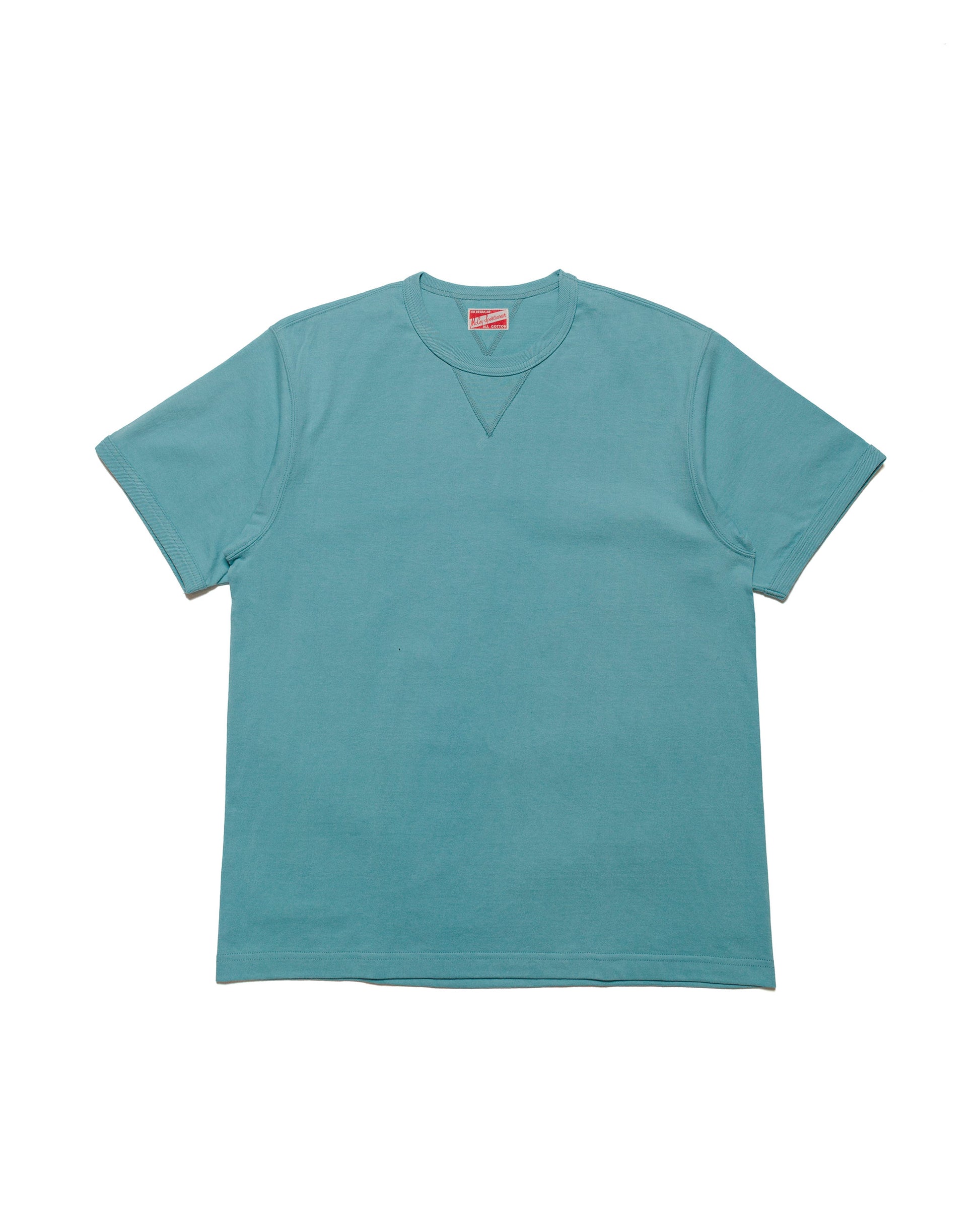 lost & found The Real McCoy's The Real McCoy's MC23020 Gusset Tee Teal