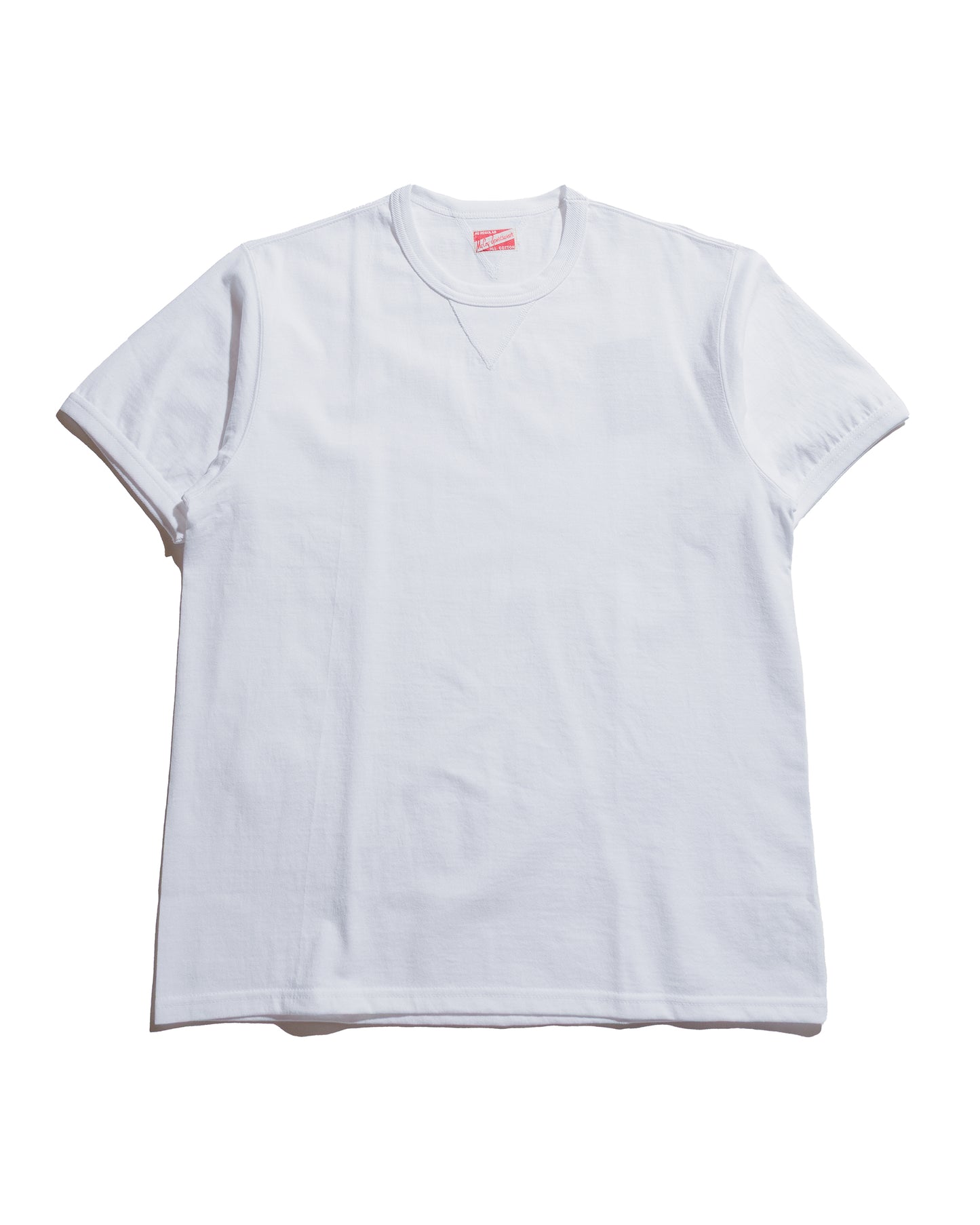 lost & found The Real McCoy's The Real McCoy's MC23020 Gusset Tee White