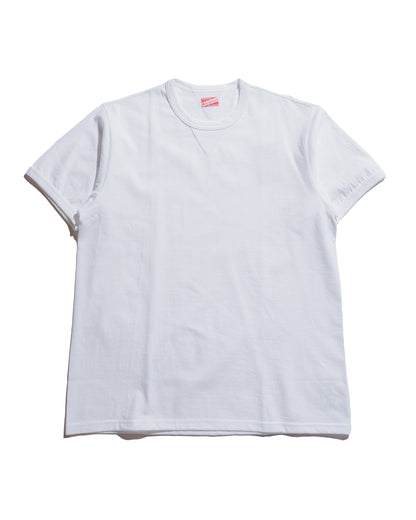 lost & found The Real McCoy's The Real McCoy's MC23020 Gusset Tee White