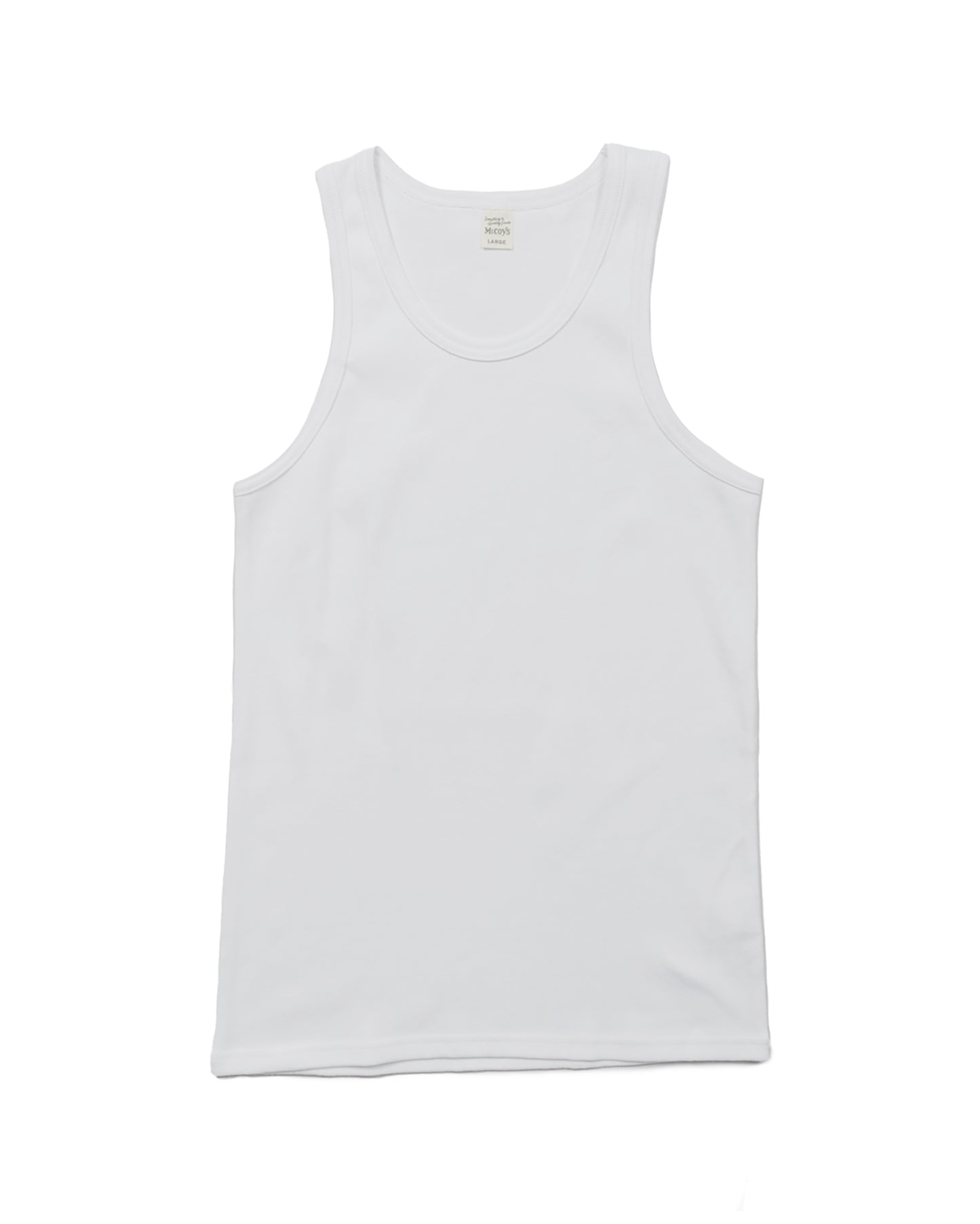lost & found The Real McCoy's The Real McCoy's MC23025 McCoy's 2pcs Pack Undershirt White