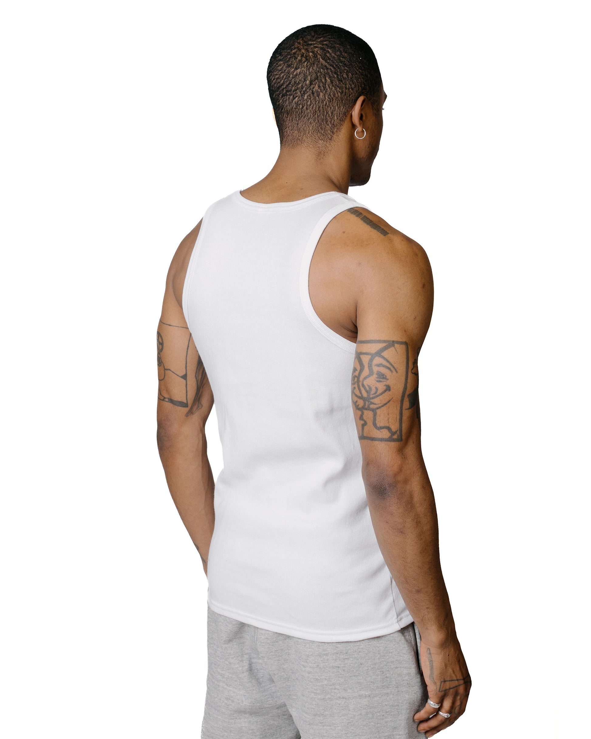 lost & found The Real McCoy's The Real McCoy's MC23025 McCoy's 2pcs Pack Undershirt White