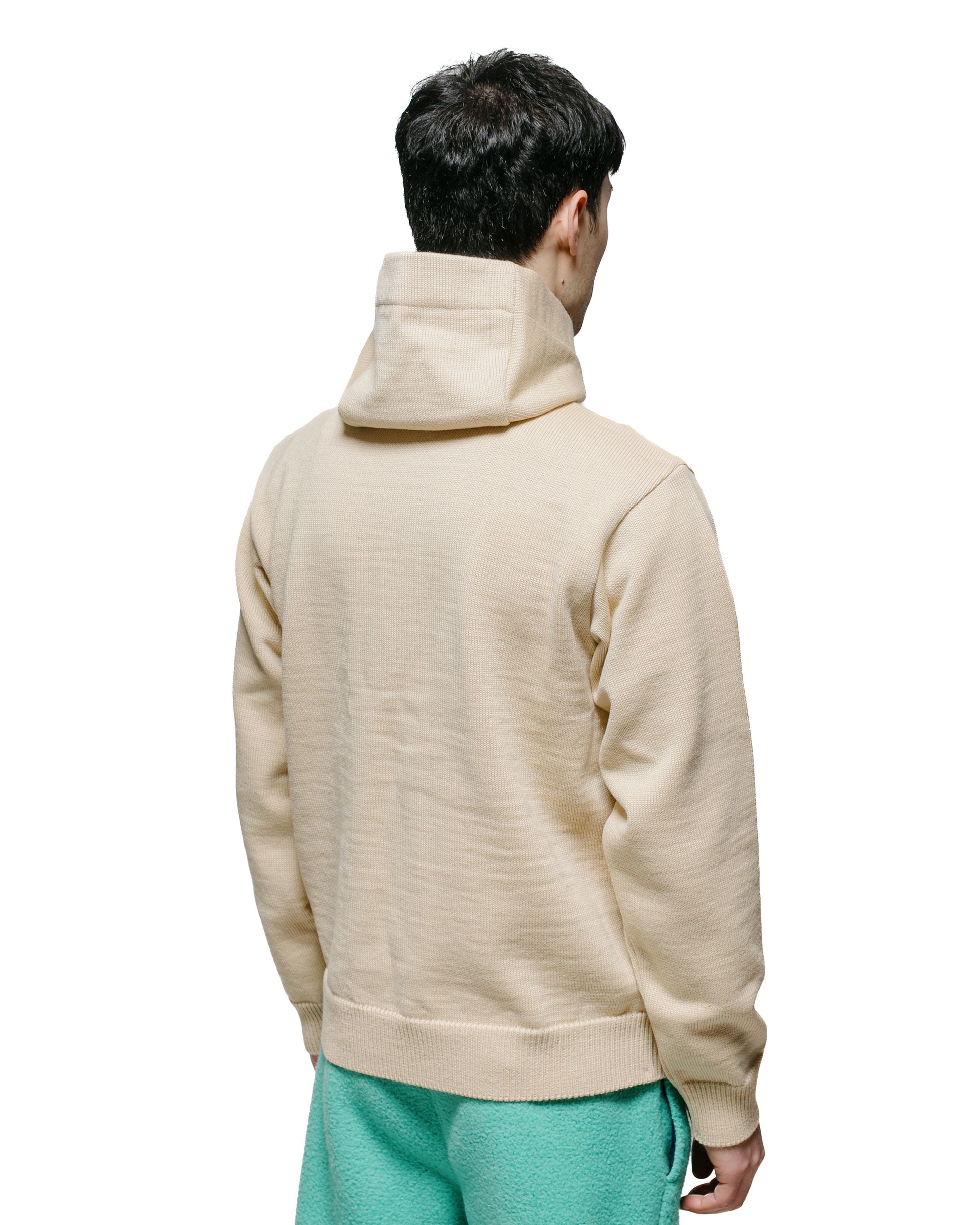 lost & found The Real McCoy's The Real McCoy's MC23107 30s Hooded Knit Sweater Ecru