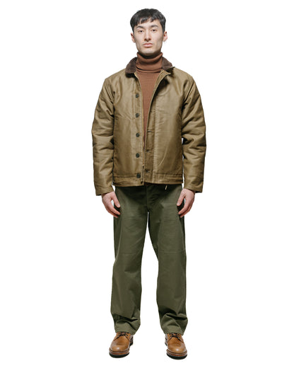 lost & found The Real McCoy's The Real McCoy's MC23110 High Neck Thermal Shirt Brown
