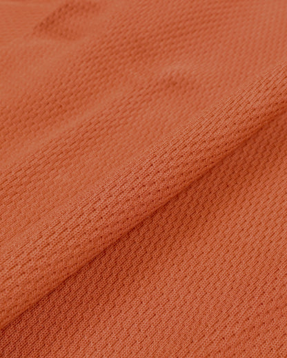 lost & found The Real McCoy's The Real McCoy's MC23115 Honeycomb Thermal Shirt Blood Red