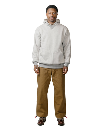 lost & found The Real McCoy's The Real McCoy's MC23116 Double-Face Hooded Sweatshirt Grey