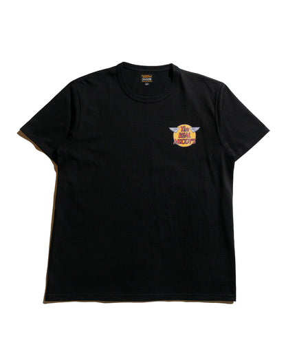 lost & found The Real McCoy's The Real McCoy's MC24004 The Real McCoy's Logo Tee S/S Black
