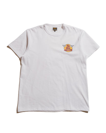 lost & found The Real McCoy's The Real McCoy's MC24004 The Real McCoy's Logo Tee S/S White