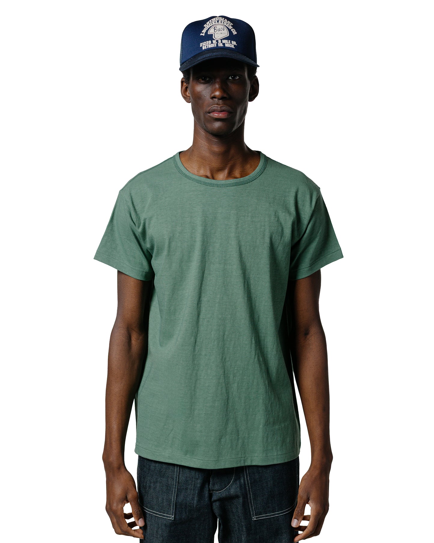 lost & found The Real McCoy's The Real McCoy's MC24014 Undershirt, Cotton, Summer Green