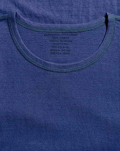 lost & found The Real McCoy's The Real McCoy's MC24014 Undershirt, Cotton, Summer MQ Navy