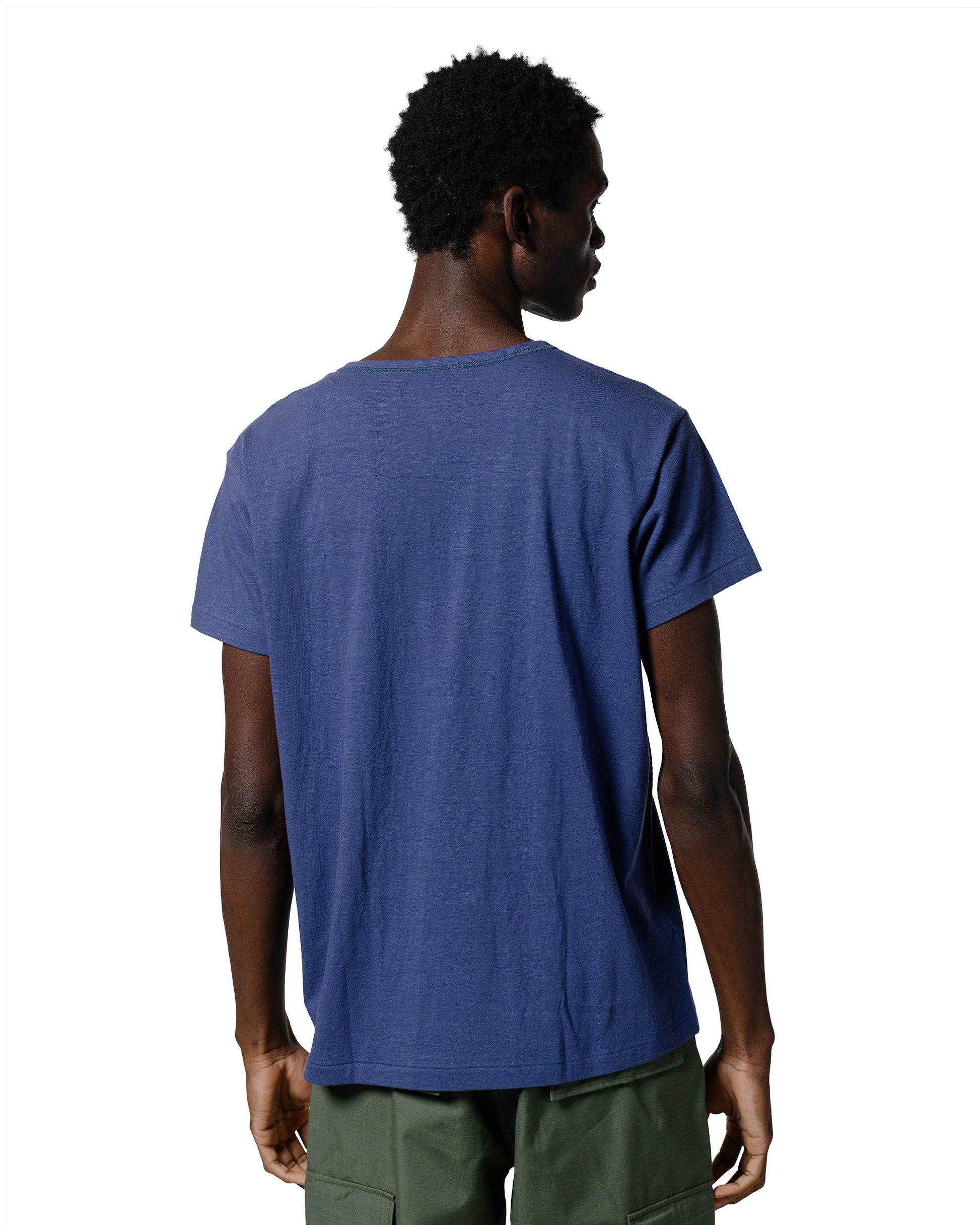 lost & found The Real McCoy's The Real McCoy's MC24014 Undershirt, Cotton, Summer MQ Navy