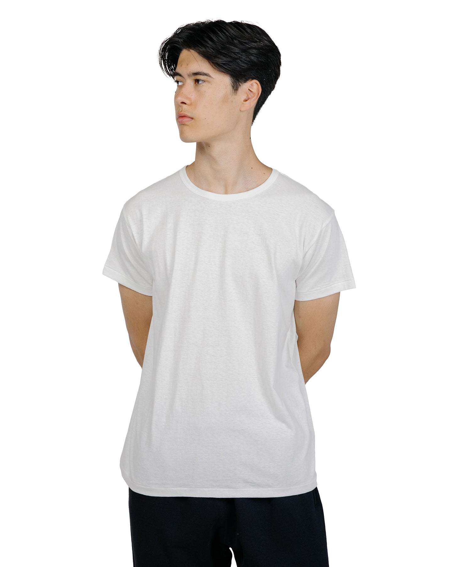 The Real McCoy's MC24014 Undershirt, Cotton, Summer White