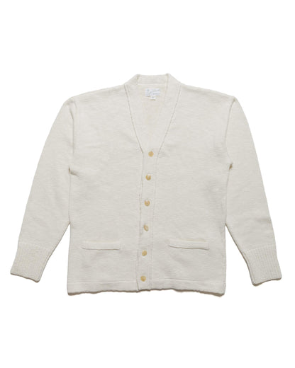 lost & found The Real McCoy's The Real McCoy's MC24016 Cotton Summer Cardigan Ecru