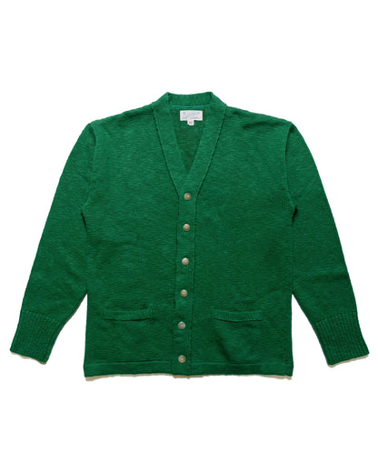 lost & found The Real McCoy's The Real McCoy's MC24016 Cotton Summer Cardigan Green