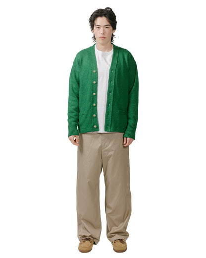 lost & found The Real McCoy's The Real McCoy's MC24016 Cotton Summer Cardigan Green