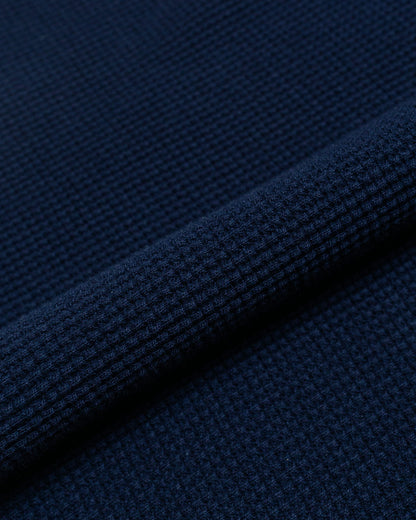 lost & found The Real McCoy's The Real McCoy's MC24018 Waffle Thermal Shirt S/S Navy