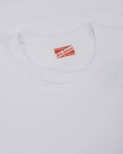 lost & found The Real McCoy's The Real McCoy's MC24019 Pocket Tee L/S White