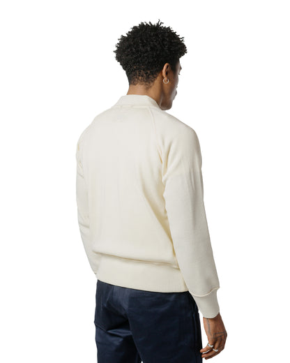 lost & found The Real McCoy's The Real McCoy's MC24106 Winter Aviation Sweater Ecru