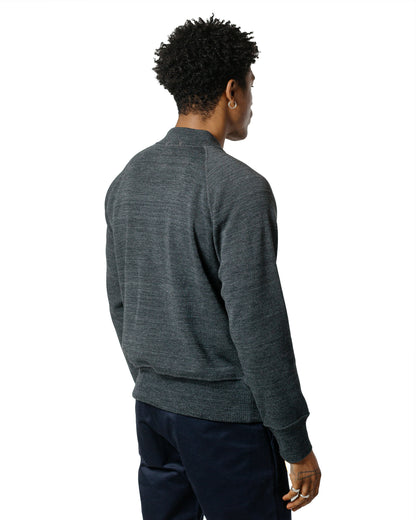 lost & found The Real McCoy's The Real McCoy's MC24106 Winter Aviation Sweater Gray