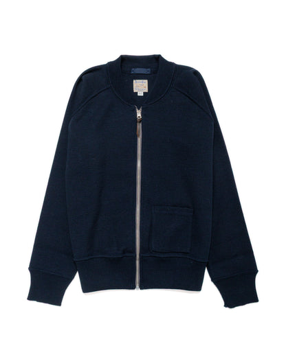 lost & found The Real McCoy's The Real McCoy's MC24106 Winter Aviation Sweater Navy