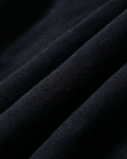 lost & found The Real McCoy's The Real McCoy's MC24115 10 Oz. Loopwheel 1/4 Zip Sweatshirt Black