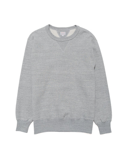 lost & found The Real McCoy's The Real McCoy's MC24113 10 Oz. Loopwheel Crewneck Sweatshirt Gray