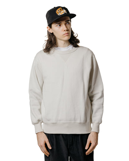 lost & found The Real McCoy's The Real McCoy's MC24113 10 Oz. Loopwheel Crewneck Sweatshirt Milk