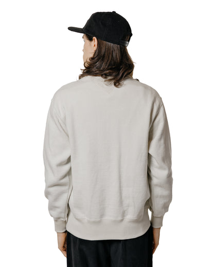 lost & found The Real McCoy's The Real McCoy's MC24113 10 Oz. Loopwheel Crewneck Sweatshirt Milk